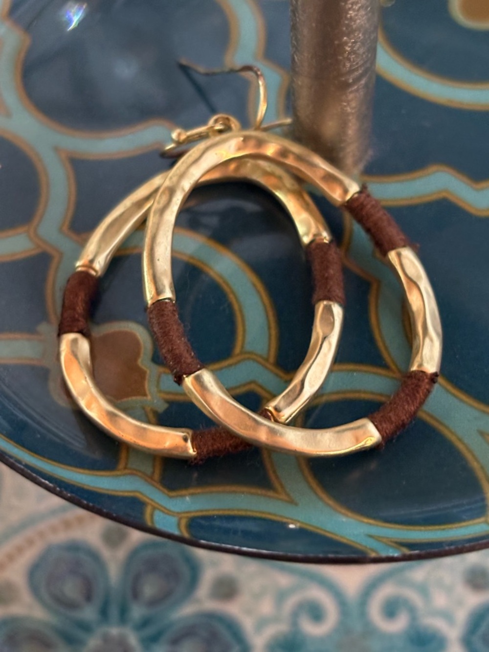 ✨ Gold Tone Hoop Earrings | Boho Chic Beauty ✨